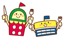 Fuwawa=Moco and Friends sticker #1183101