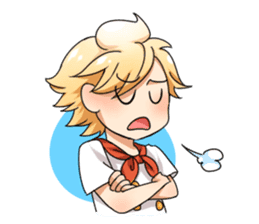 Everyday with the Butter Boy sticker #1183139