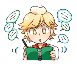 Everyday with the Butter Boy sticker #1183141