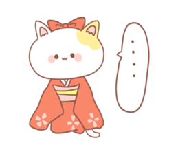 Japanese kyoto cat ver sticker #1183185