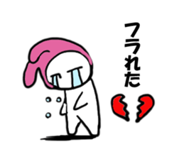 A rabbit and bear sticker #1183474