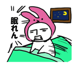 A rabbit and bear sticker #1183486