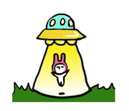 A rabbit and bear sticker #1183492