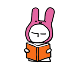 A rabbit and bear sticker #1183493