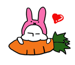 A rabbit and bear sticker #1183495