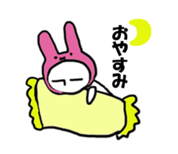 A rabbit and bear sticker #1183498