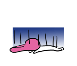 A rabbit and bear sticker #1183503