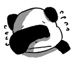 YASAGURE Panda Vol.2 sticker #1183741