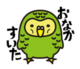 Happy Kakapo sticker #1184638