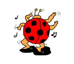 Ladybug Tenkichi sticker #1184666
