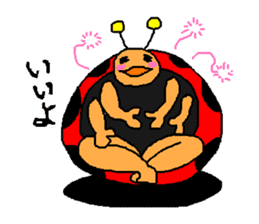 Ladybug Tenkichi sticker #1184668