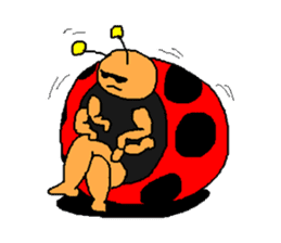Ladybug Tenkichi sticker #1184703