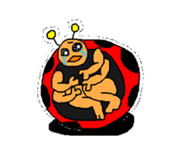 Ladybug Tenkichi sticker #1184704