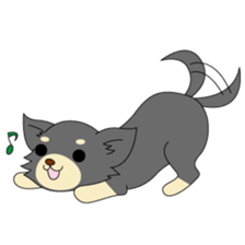 Pretty dog sticker #1184707