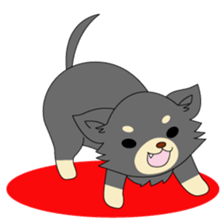 Pretty dog sticker #1184709