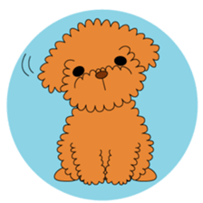 Pretty dog sticker #1184715