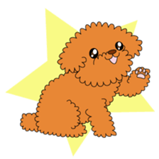 Pretty dog sticker #1184716