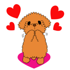 Pretty dog sticker #1184719