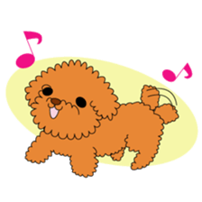 Pretty dog sticker #1184720