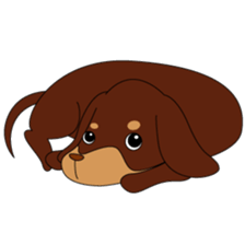 Pretty dog sticker #1184723