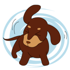 Pretty dog sticker #1184724