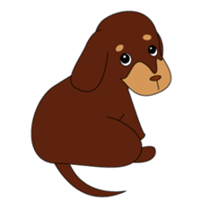 Pretty dog sticker #1184728