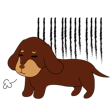 Pretty dog sticker #1184729