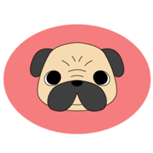 Pretty dog sticker #1184730