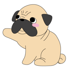 Pretty dog sticker #1184732