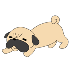 Pretty dog sticker #1184735