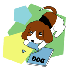 Pretty dog sticker #1184739