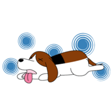 Pretty dog sticker #1184745