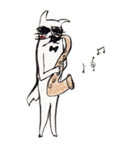 Fujiko in autumn sticker #1184976