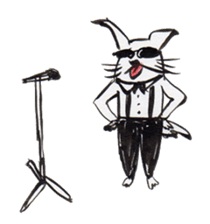 Fujiko in autumn sticker #1184977