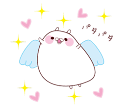 pretty hamster sticker #1184986