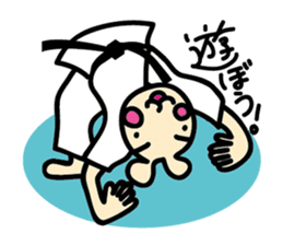 usainu (rabbit dog) : KARATE LOVE sticker #1185245