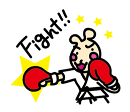 usainu (rabbit dog) : KARATE LOVE sticker #1185256