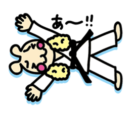 usainu (rabbit dog) : KARATE LOVE sticker #1185265