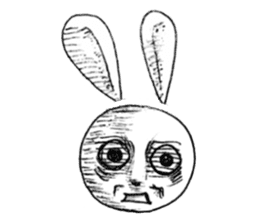 a stuffed rabbit sticker #1185432