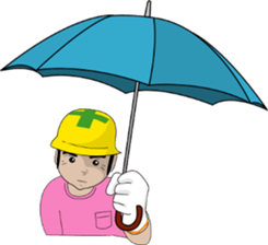 Yellow helmet 2 sticker #1185773