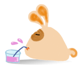 Rabbit Cawaii sticker #1185989