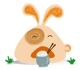 Rabbit Cawaii sticker #1185991