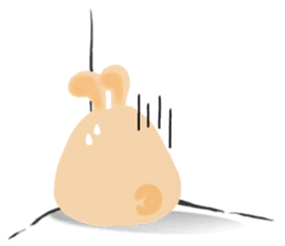 Rabbit Cawaii sticker #1186001