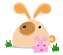 Rabbit Cawaii sticker #1186004