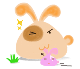 Rabbit Cawaii sticker #1186006