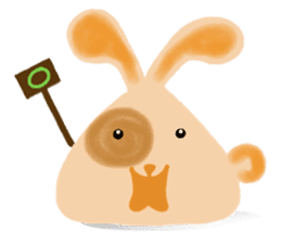 Rabbit Cawaii sticker #1186011