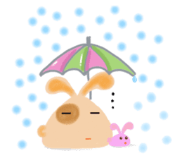 Rabbit Cawaii sticker #1186021