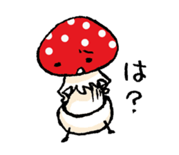 Country of a mushroom "Benny" sticker #1186506