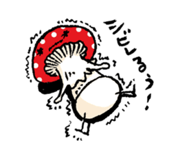 Country of a mushroom "Benny" sticker #1186524