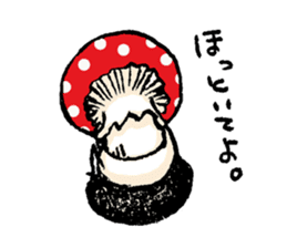 Country of a mushroom "Benny" sticker #1186528